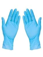 Перчатки медицинские нитриловые голубые Matrix 100шт XL