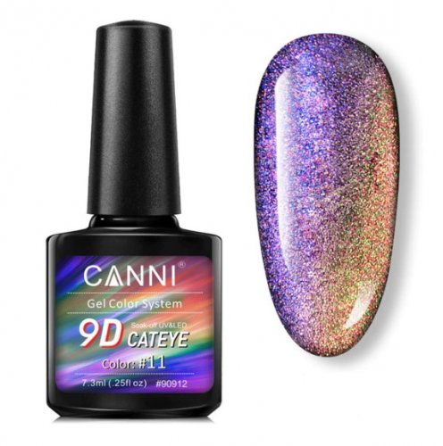 Гель-лак Canni 9D Galaxy Cat eye 7,3 мл №11