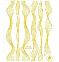 Ленты самоклеющиеся для дизайна ногтей волна cb-090 (золото)