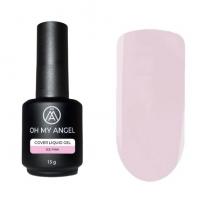 Жидкий гель с кистью Oh My Angel Cover Liquid Gel - Ice Pink, 15 мл