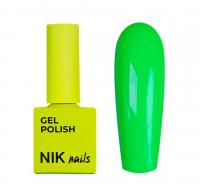 Гель-лак Nik Nails Soda Neon №1, 10мл