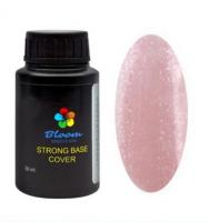 База Strong жесткая, оттенок №6 (холодный розовый с блестками) TM Bloom, 30мл (с)