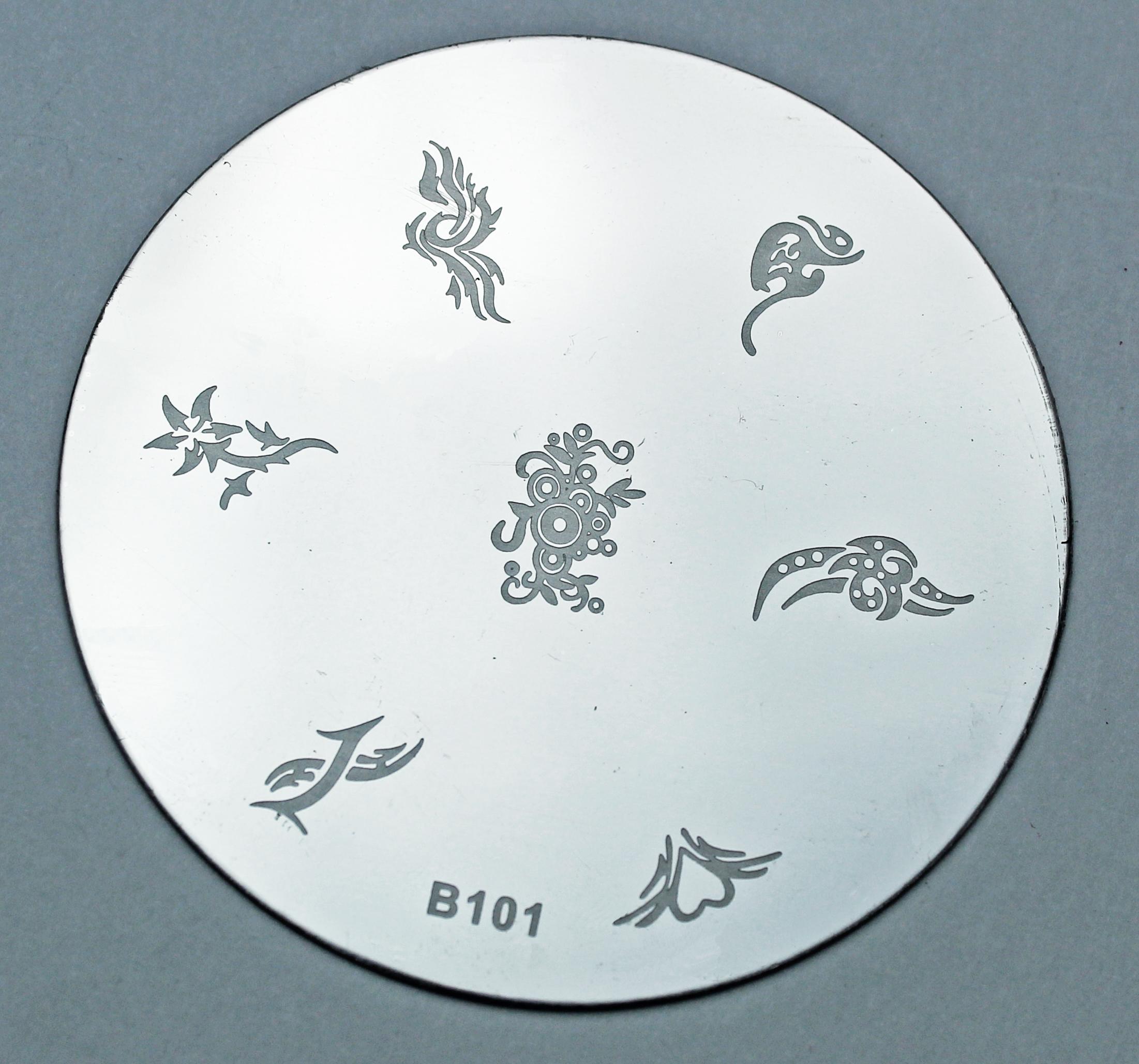 Диск для стемпинга круглый b101