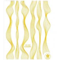Ленты самоклеющиеся для дизайна ногтей волна cb-090 (золото)
