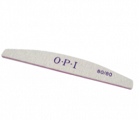 Пилочка для искусственных ногтей O.P.I. "лодочка" абр.80/80 серая