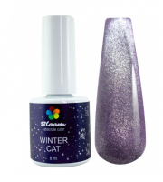 Гель-лак кошачий глаз TM Bloom Winter Cat №4, 8мл