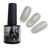 Гель-лак "шелковая кошка" Foxy SILK CAT №01, 8мл