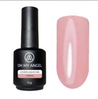 Жидкий гель с кистью Oh My Angel Cover Liquid Gel - Lipstick, 15 мл