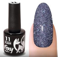 Гель-лак светоотражающий Foxy FLASH №11, 8мл