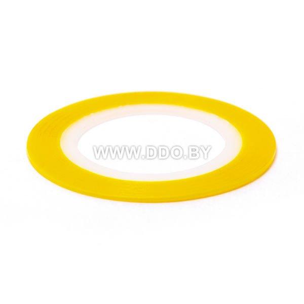 Ленты самоклеющиеся для дизайна ногтей (yellow) 1шт №25 мод.D639