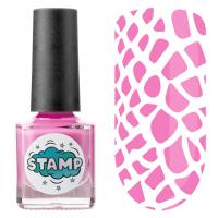Лак-краска для стемпинга Stamp Classic Irisk, 8мл (009  Розовый фламинго)