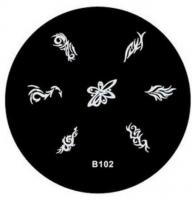Диск для стемпинга круглый b102