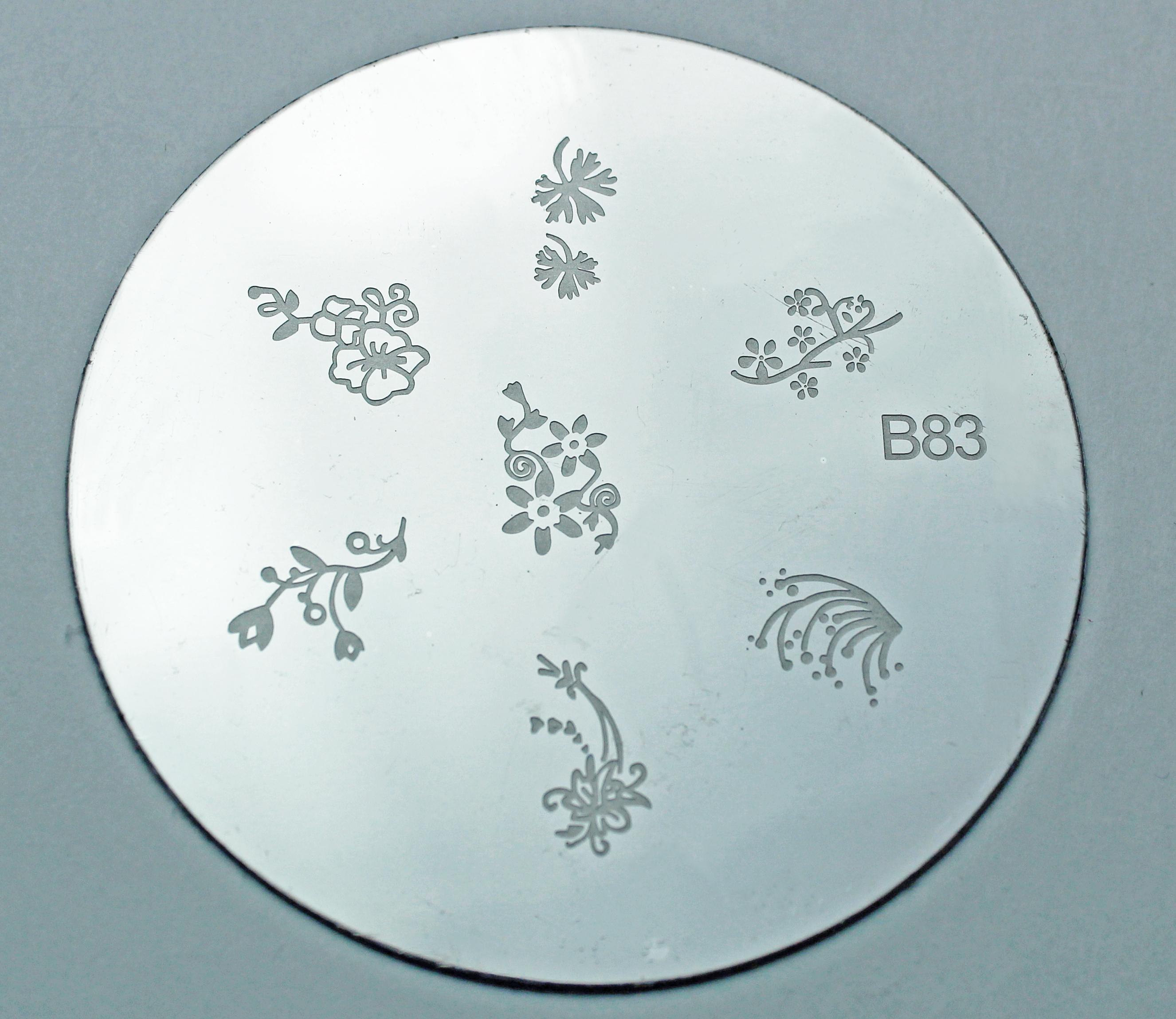 Диск для стемпинга круглый b83