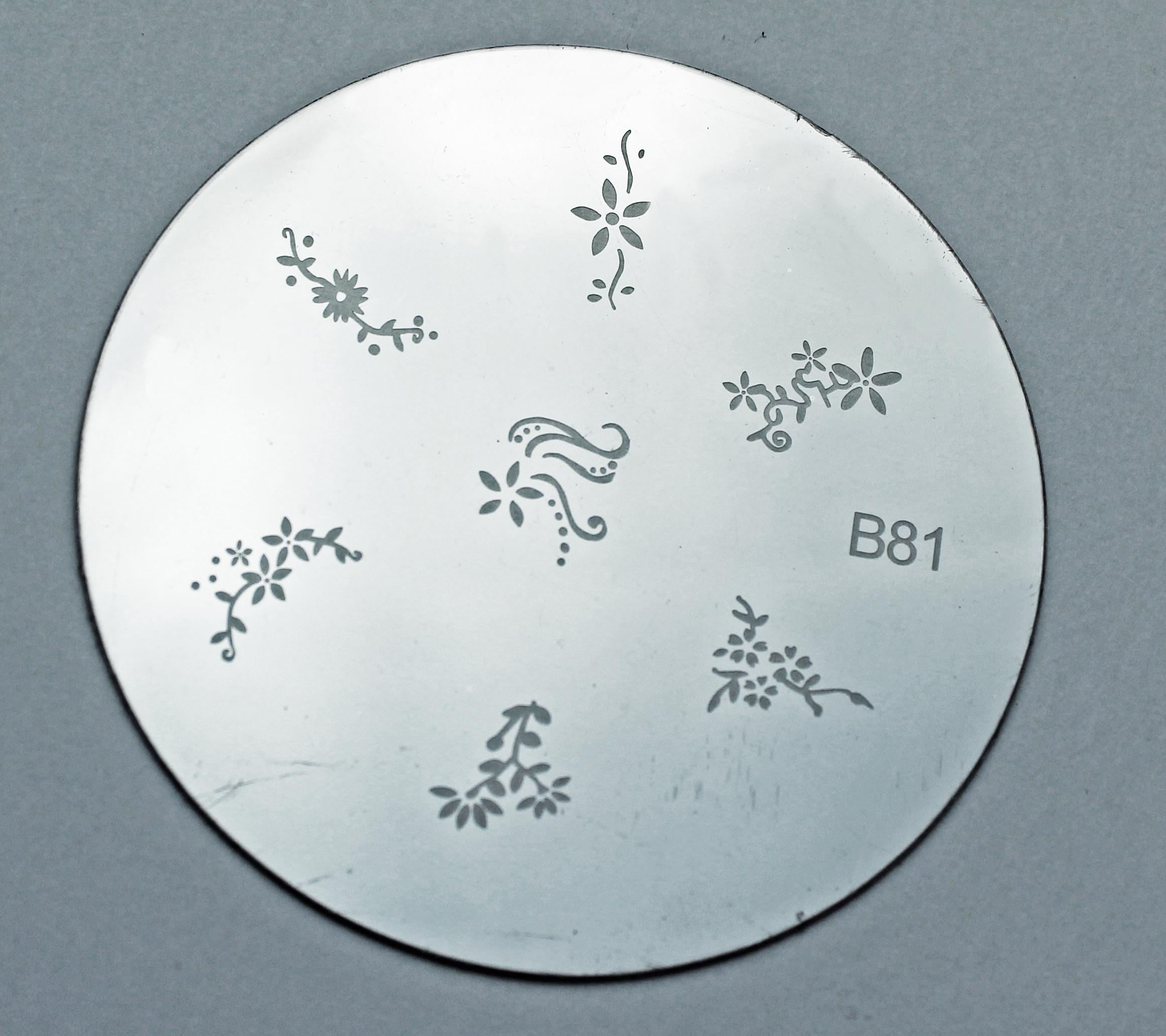 Диск для стемпинга круглый b81