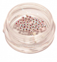 Стразы (кристаллы) для ногтей SS3 1,3мм (голографик) 100шт №12