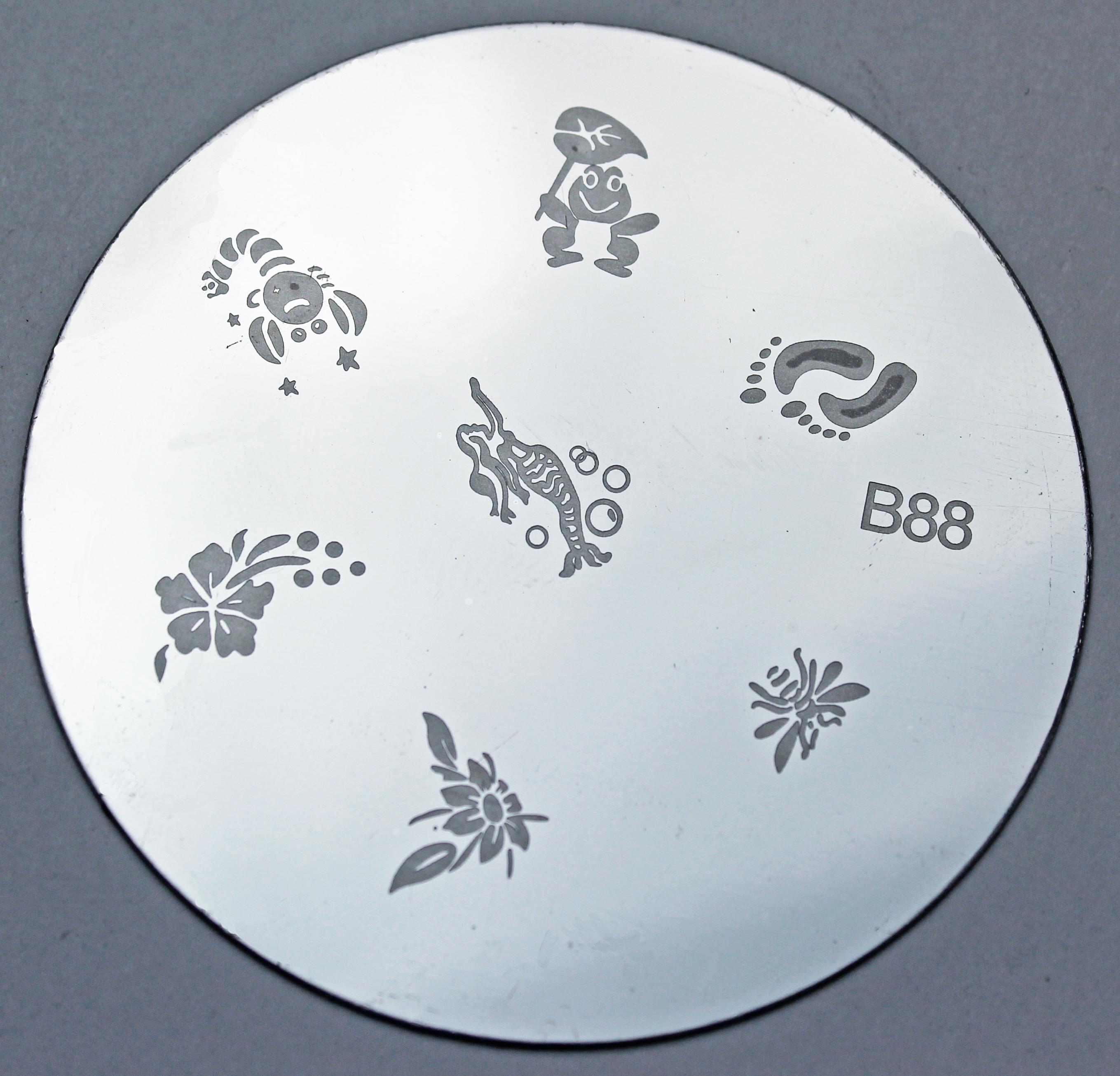 Диск для стемпинга круглый b88