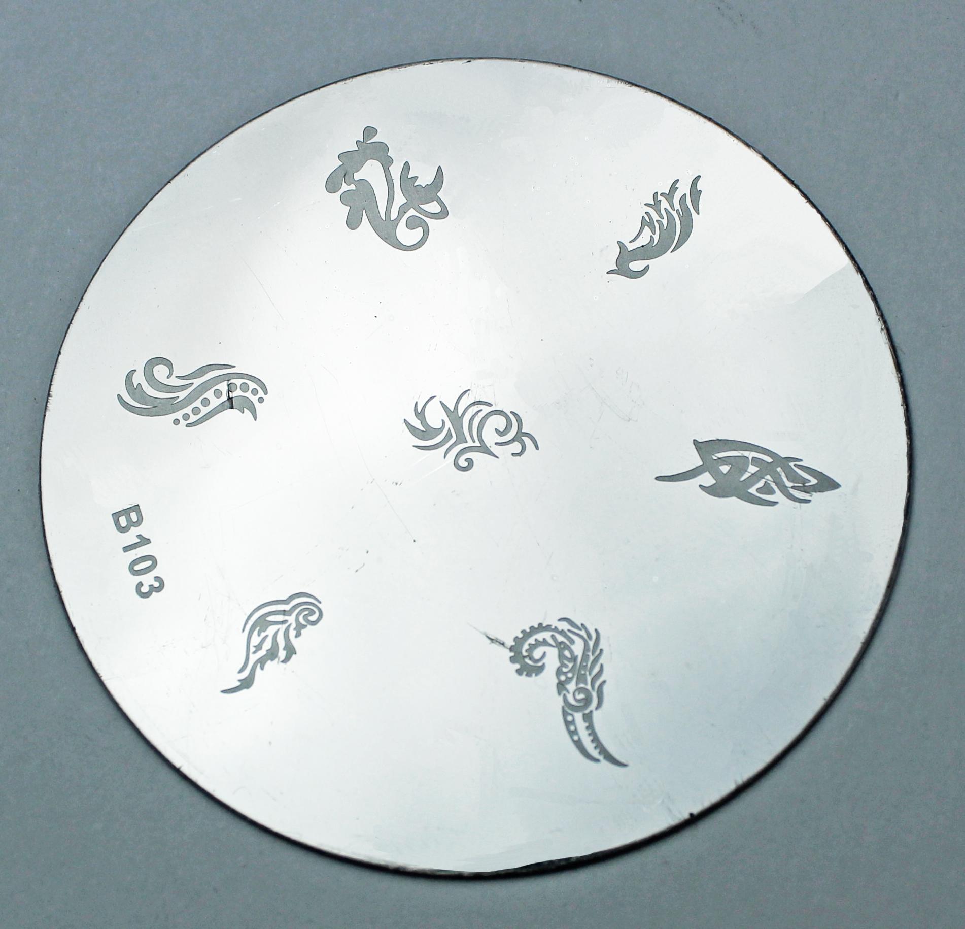 Диск для стемпинга круглый b103