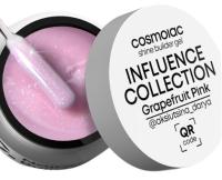 Гель камуфлирующий CosmoLac Shine Builder Gel Influence Collection GRAPEFRUIT PINK 15мл