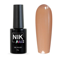 Гель-лак Nik Nails Choco Nut №3, 8мл