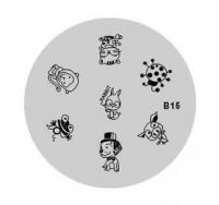 Диск для стемпинга круглый b-15