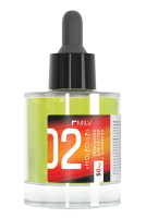 Укрепляющее гель-масло для ногтей с шиммером Milv "Molecule №2", 50 мл