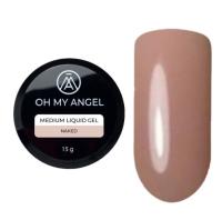 Жидкий гель Oh My Angel Medium Liquid Gel - Naked, 15 мл