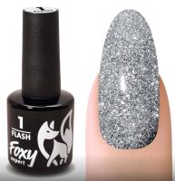 Гель-лак светоотражающий Foxy FLASH №01, 8мл