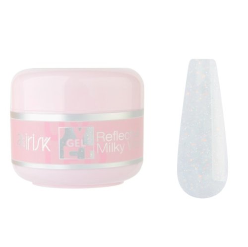 Гель для моделирования ABC Irisk, 15мл (24 Reflective Milky White)