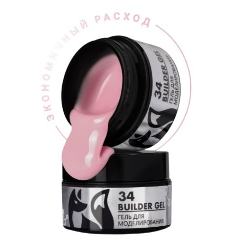 Гель для наращивания "Новая формула" Foxy Builder gel №034, 15мл