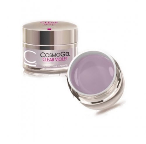 Гель прозрачно-фиолетовый CosmoGel LED Violet Clear 50 мл