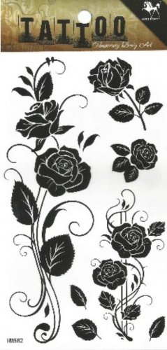 Переводные картинки (размер листа 10.5*21) (IBL-N6) временное тату hm582