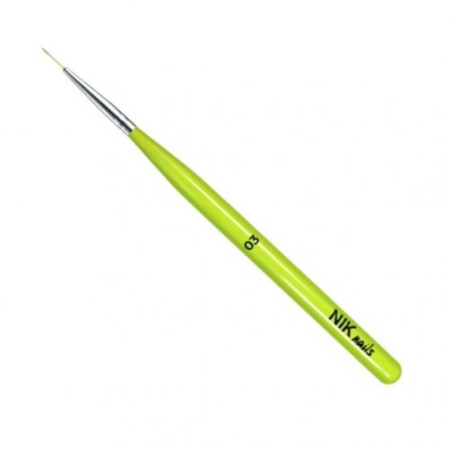 Кисть Nik Nails №3 линеарная