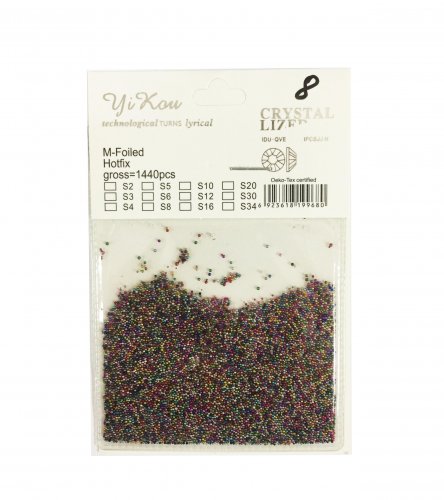 Дизайн для ногтей "Бульонки" №8 (мод. dn-135)