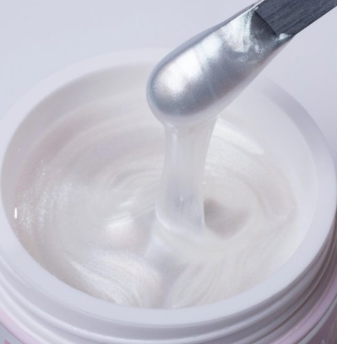 Гель для моделирования ABC Irisk, 15мл (31 White Pearl однофазный)