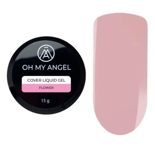 Жидкий гель Oh My Angel Cover Liquid Gel - Flower, 15 мл