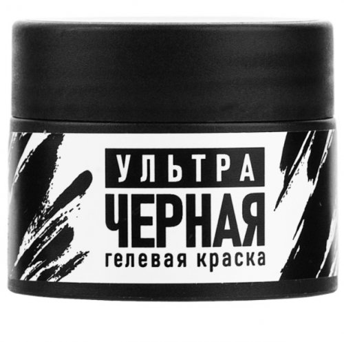 Краска гелевая Ультрачерная Irisk, 5мл