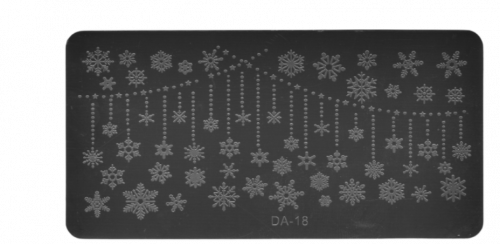 Трафарет для стемпинга (DA-18)