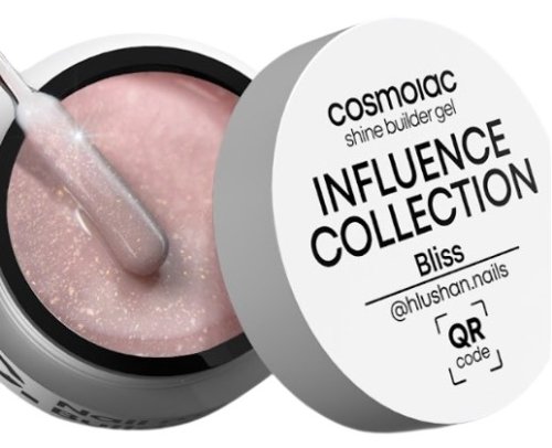 Гель камуфлирующий CosmoLac Shine Builder Gel Influence Collection BLISS 15мл