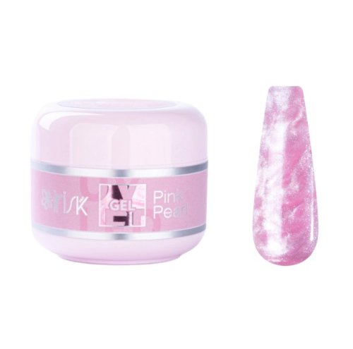 Гель для моделирования ABC Irisk, 15мл (35 Pink Pearl однофазный)