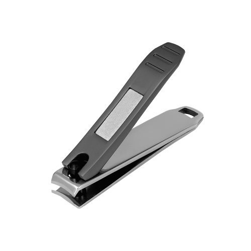 KBC-50 Книпсер для ногтей с матовой ручкой и пилкой Staleks BEAUTY & CARE 50 (малый)