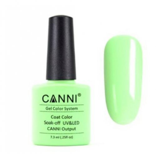 Гель-лак (шеллак) Canni №82 Milk Green 7.3ml