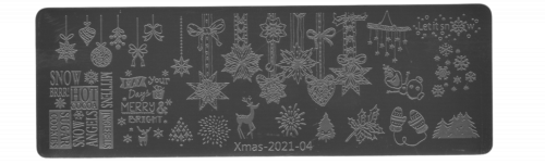 Трафарет для стемпинга (Xmas-2021-04)