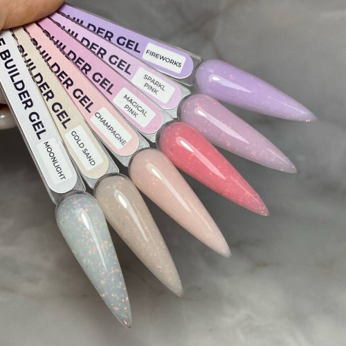 Гель Oh My Angel Brocade Builder Gel - Fireworks, 15 мл