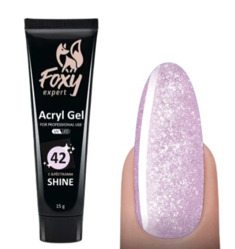 Акрил-гель Foxy Acryl gel SHINE №G42, 15мл