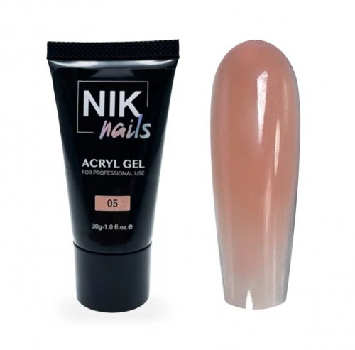 Акригель Nik Nails Acryl Gel №5, 30мл