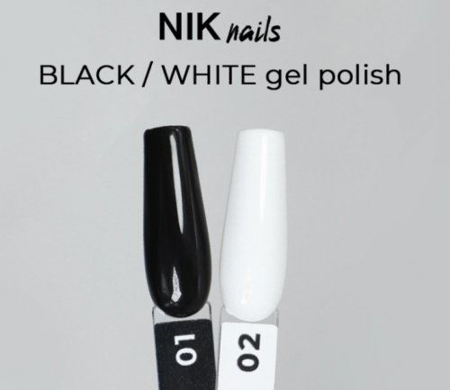 Гель-лак Nik Nails White, 10мл