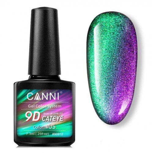 Гель-лак Canni 9D Galaxy Cat eye 7,3 мл №5