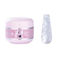 Гель для моделирования ABC Irisk, 15мл (31 White Pearl однофазный)