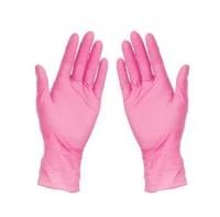Перчатки медицинские нитриловые розовые Matrix 100шт S