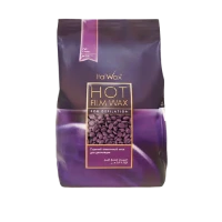 Воск для депиляции в гранулах пленочный Сливовый ItalWax, 500г